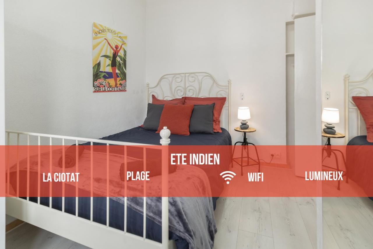 Ete Indien - Plage - Wifi - Host Provence Apartment Ла Сиота Екстериор снимка