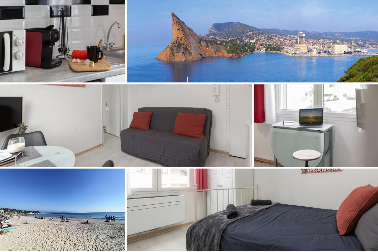 Ete Indien - Plage - Wifi - Host Provence Apartment Ла Сиота Екстериор снимка