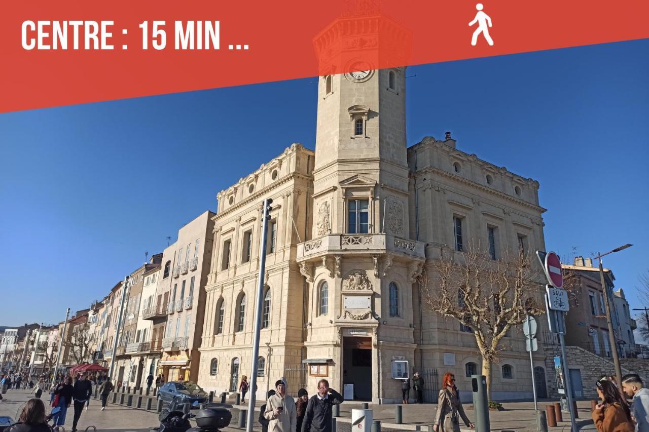 Ete Indien - Plage - Wifi - Host Provence Apartment Ла Сиота Екстериор снимка